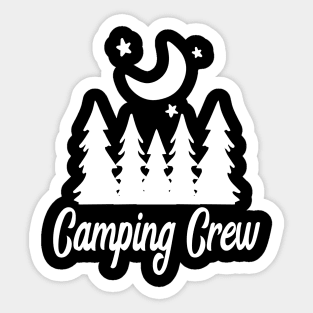 Camping Crew Sticker